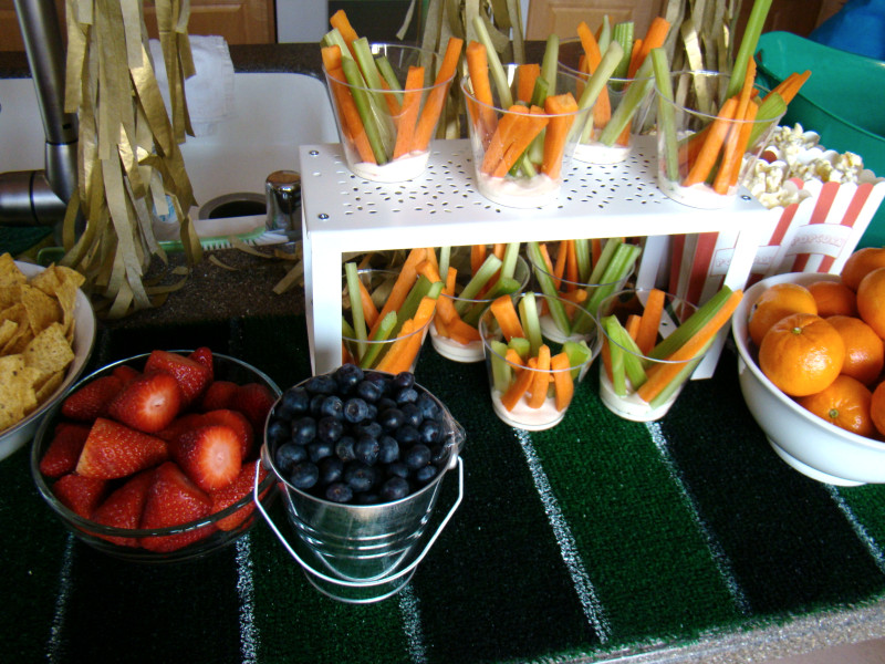 Sports Party Food Ideas
 Sports Birthday Party Food table