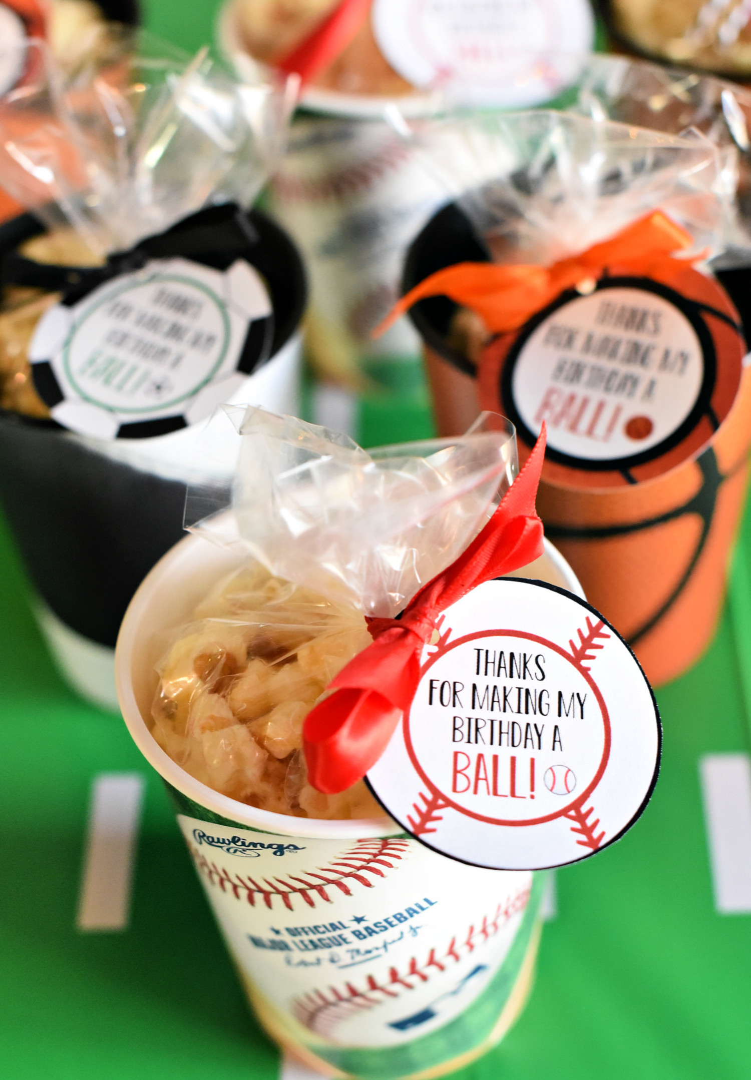 Sports Party Food Ideas
 Sports Themed Party Favors & Tags – Fun Squared