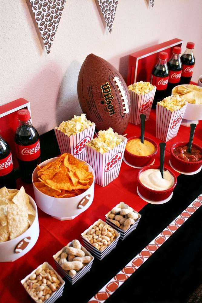 Sports Party Food Ideas
 Football Party Party Ideas