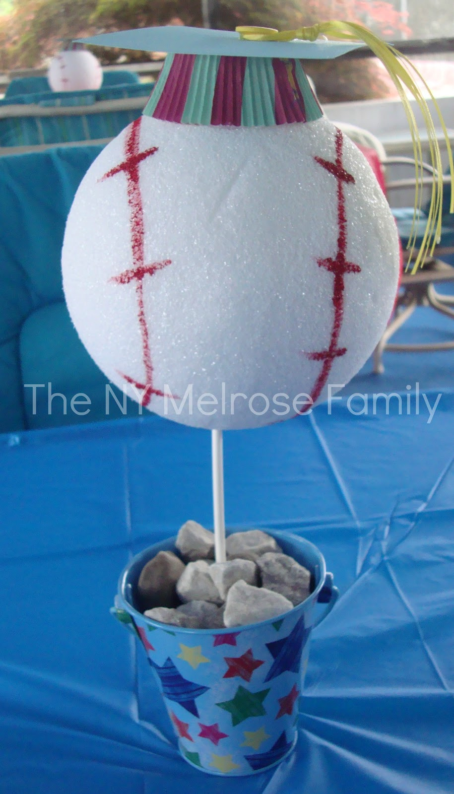 Sports Themed Graduation Party Ideas
 Sports Graduation Centerpieces The Melrose Family
