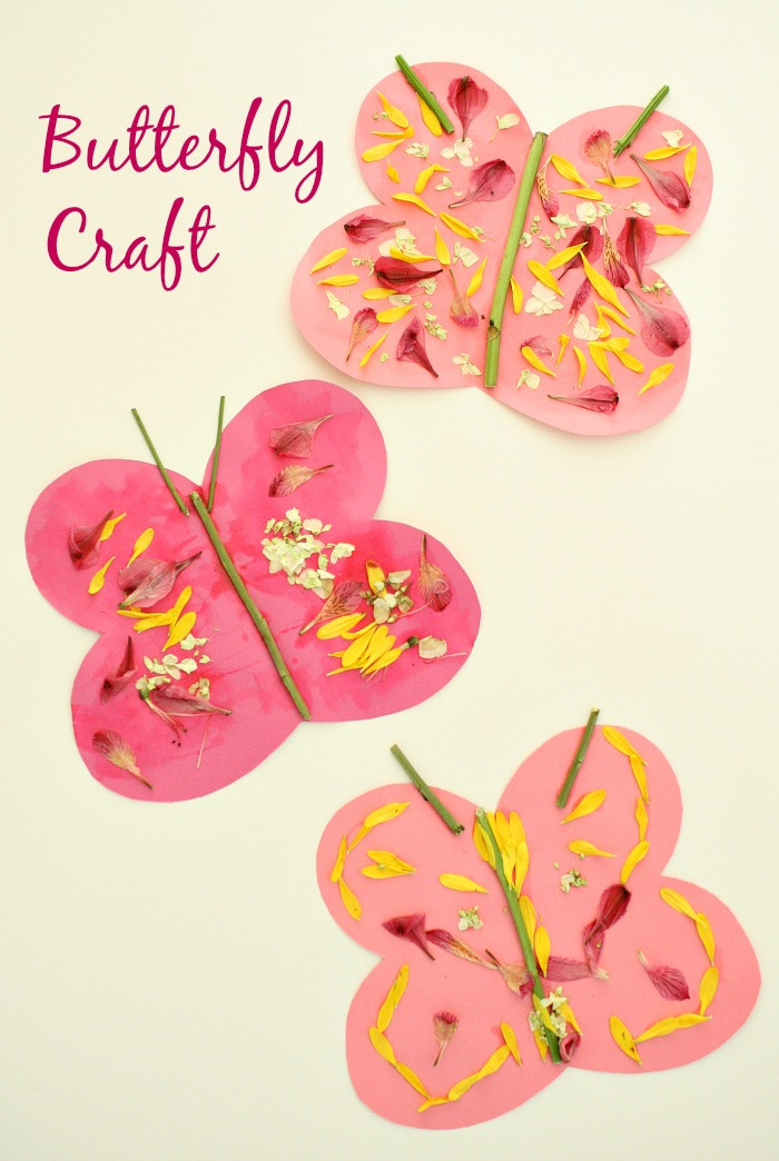 Spring Art For Toddlers
 Spring Flower Butterfly Craft Fantastic Fun & Learning