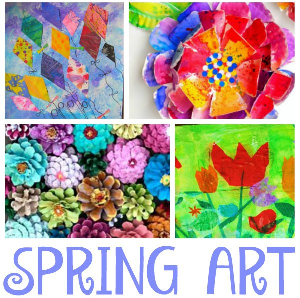 Spring Art For Toddlers
 Stunning Spring Art Projects for Kids e Time Through