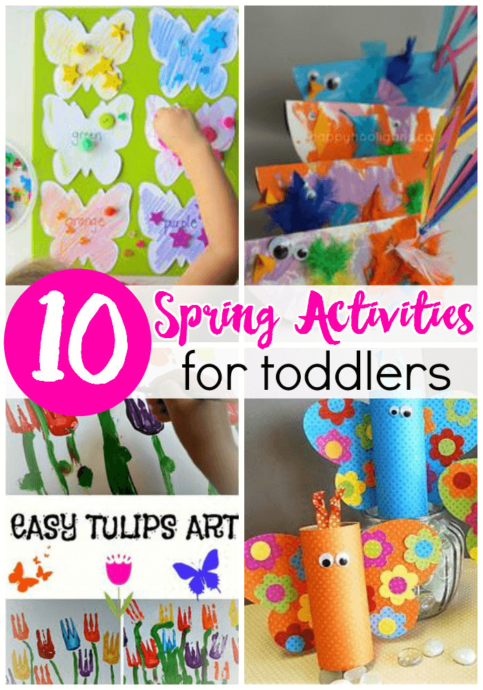 Spring Art For Toddlers
 10 Spring Activities for Toddlers