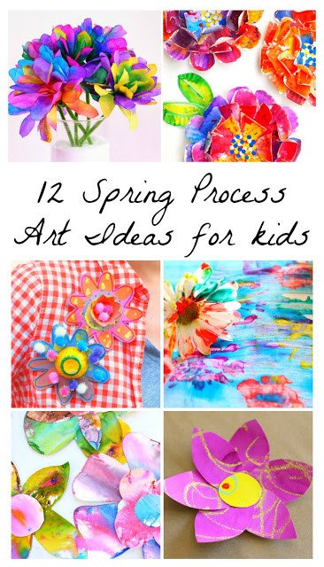 Spring Art For Toddlers
 12 Beautiful Spring Flower Process Art Ideas for Kids
