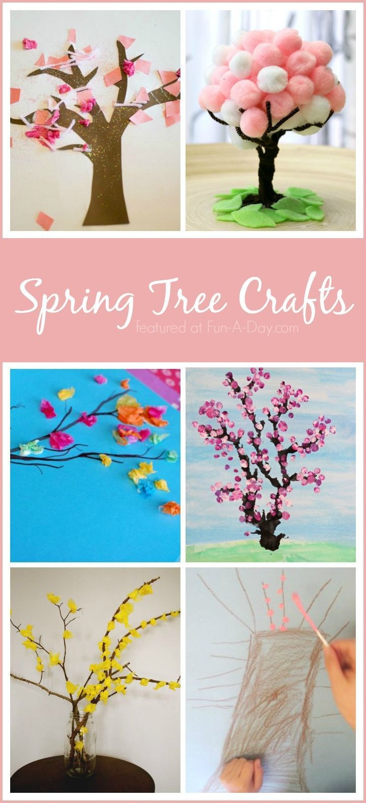 Spring Art Ideas For Preschoolers
 113 best Tree Theme Weekly Home Preschool images on