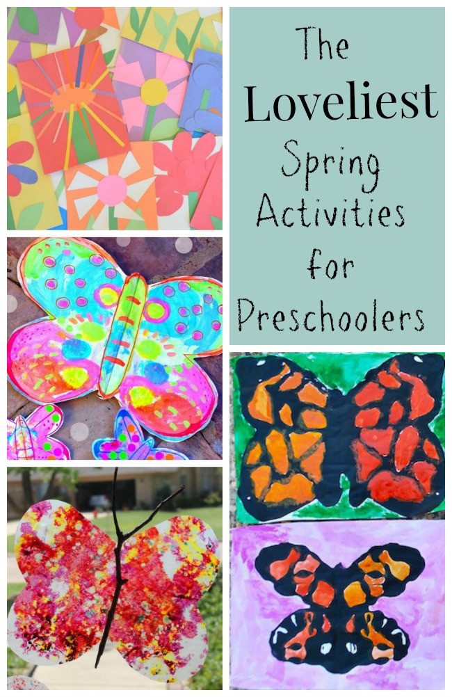 Spring Art Ideas For Preschoolers
 The Loveliest Spring Activities for Preschoolers How