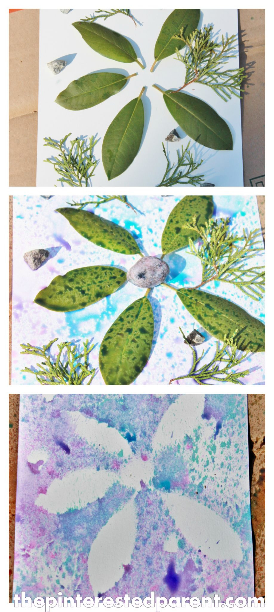 Spring Art Ideas For Toddlers
 Nature Resist Tie Dye Shirts – The Pinterested Parent