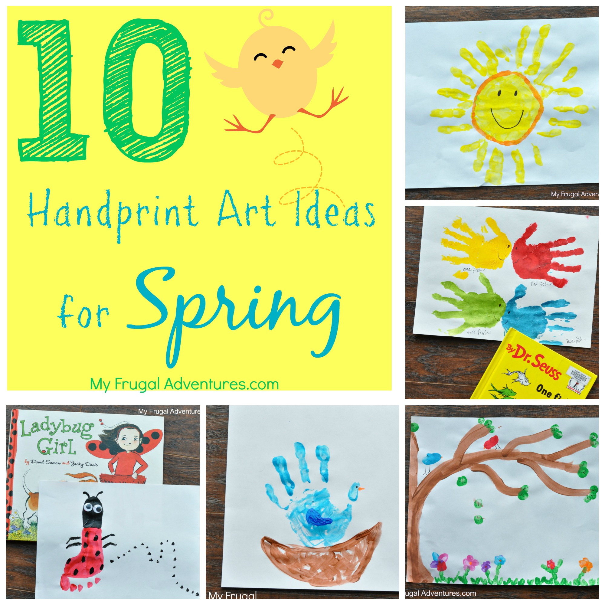 Spring Art Ideas For Toddlers
 10 Spring Handprint Art Ideas for Children My Frugal