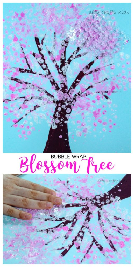 Spring Art Ideas For Toddlers
 Bubble Wrap Spring Blossom Tree