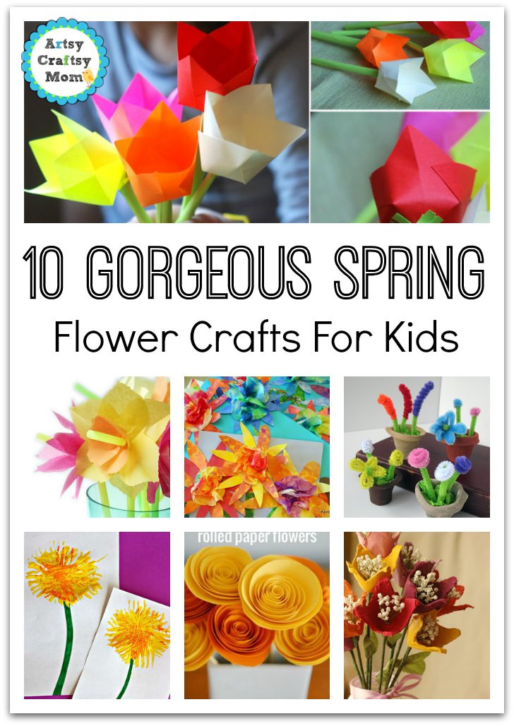 Spring Art Ideas For Toddlers
 72 Fun Easy Spring Crafts for Kids Artsy Craftsy Mom