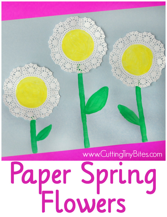 Spring Craft For Preschoolers
 Spring Flower Craft
