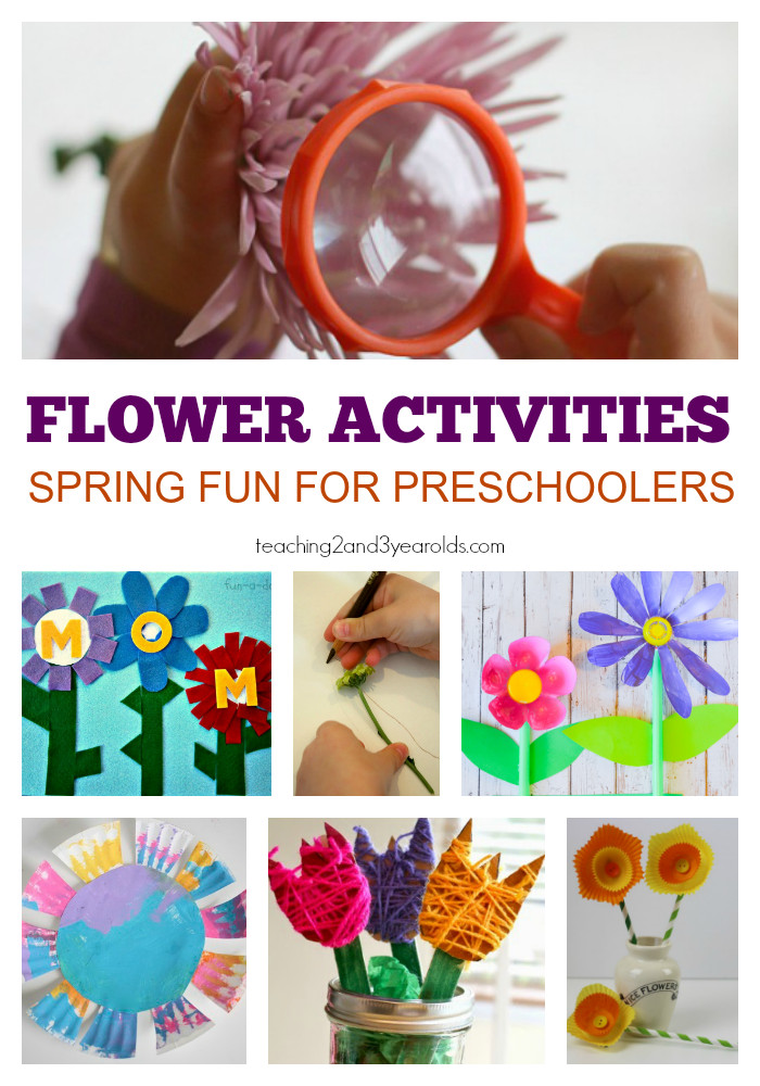 Spring Craft For Preschoolers
 Fun Preschool Spring Activities Using Flowers