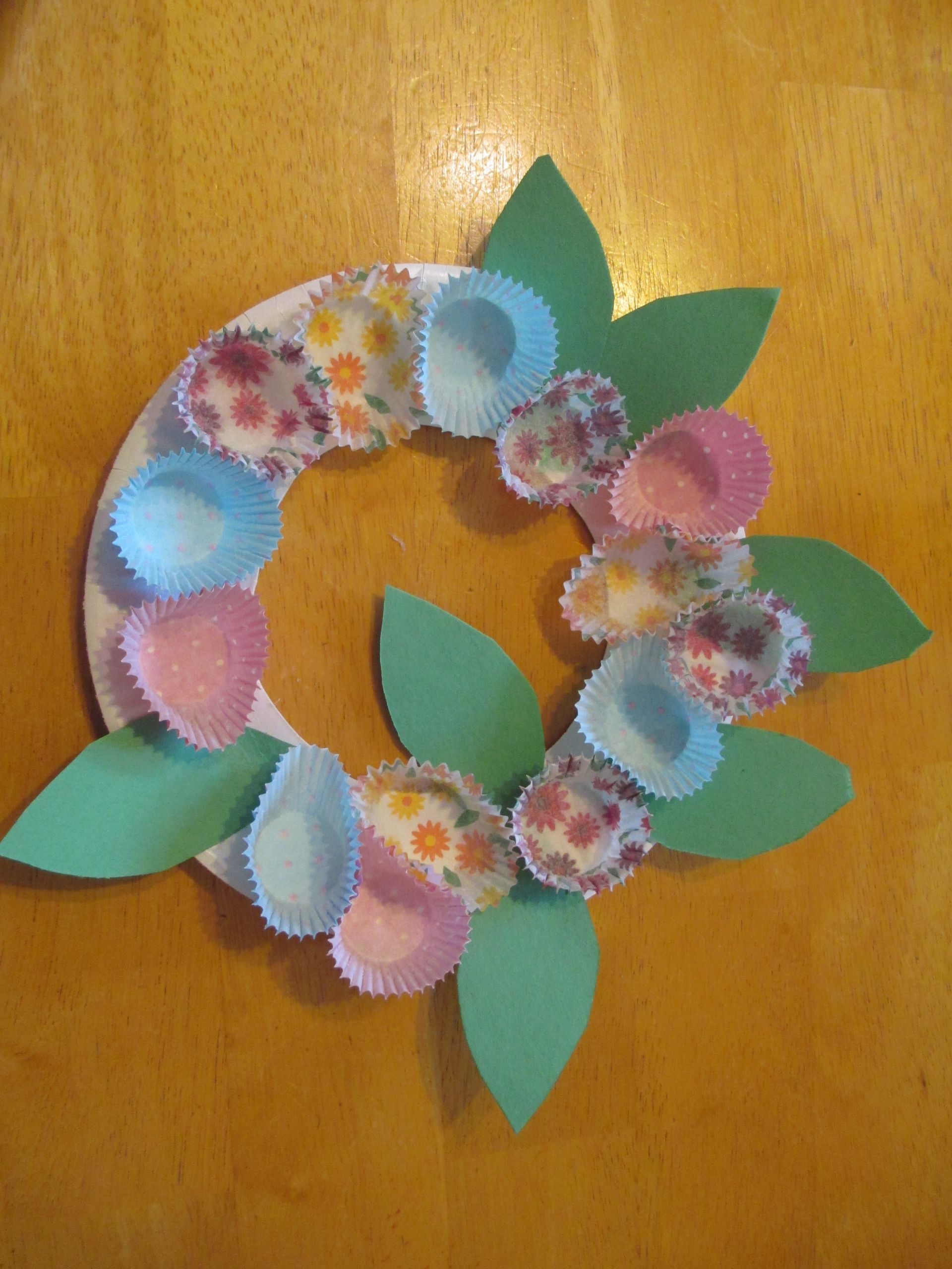 Spring Craft For Toddlers
 spring wreath craft for kids
