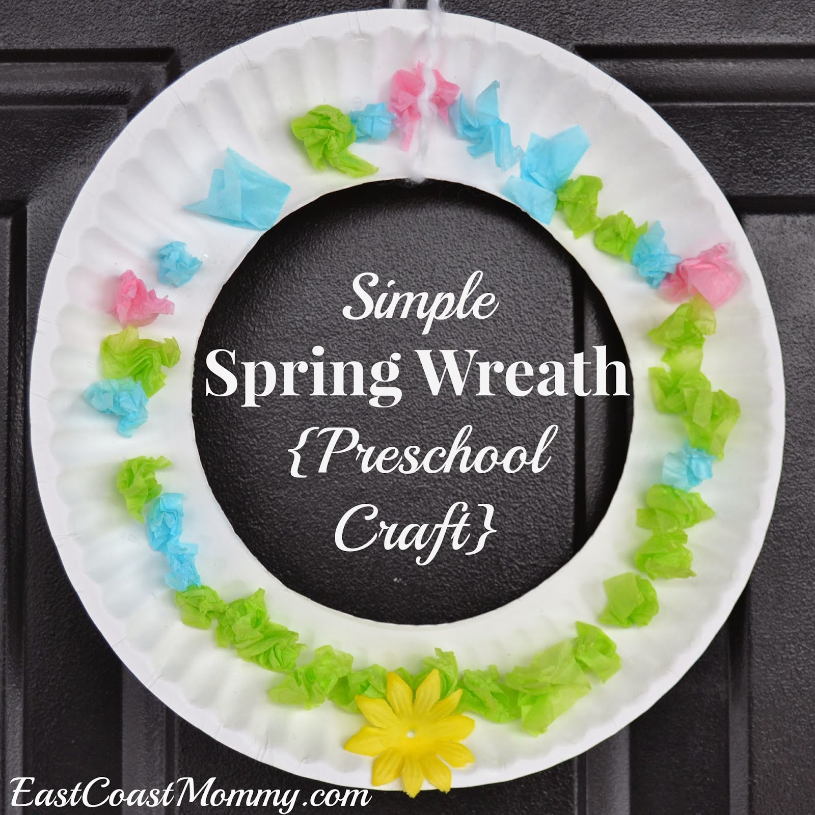 Spring Crafts For Preschoolers
 East Coast Mommy Spring Craft for Preschoolers