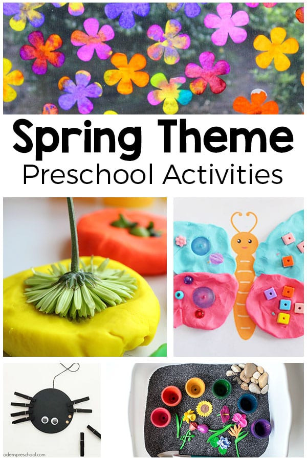 Spring Crafts For Preschoolers
 Spring Theme Activities for Preschool