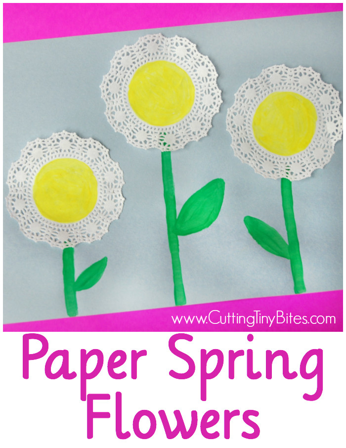 Spring Crafts For Preschoolers
 Spring Flower Craft