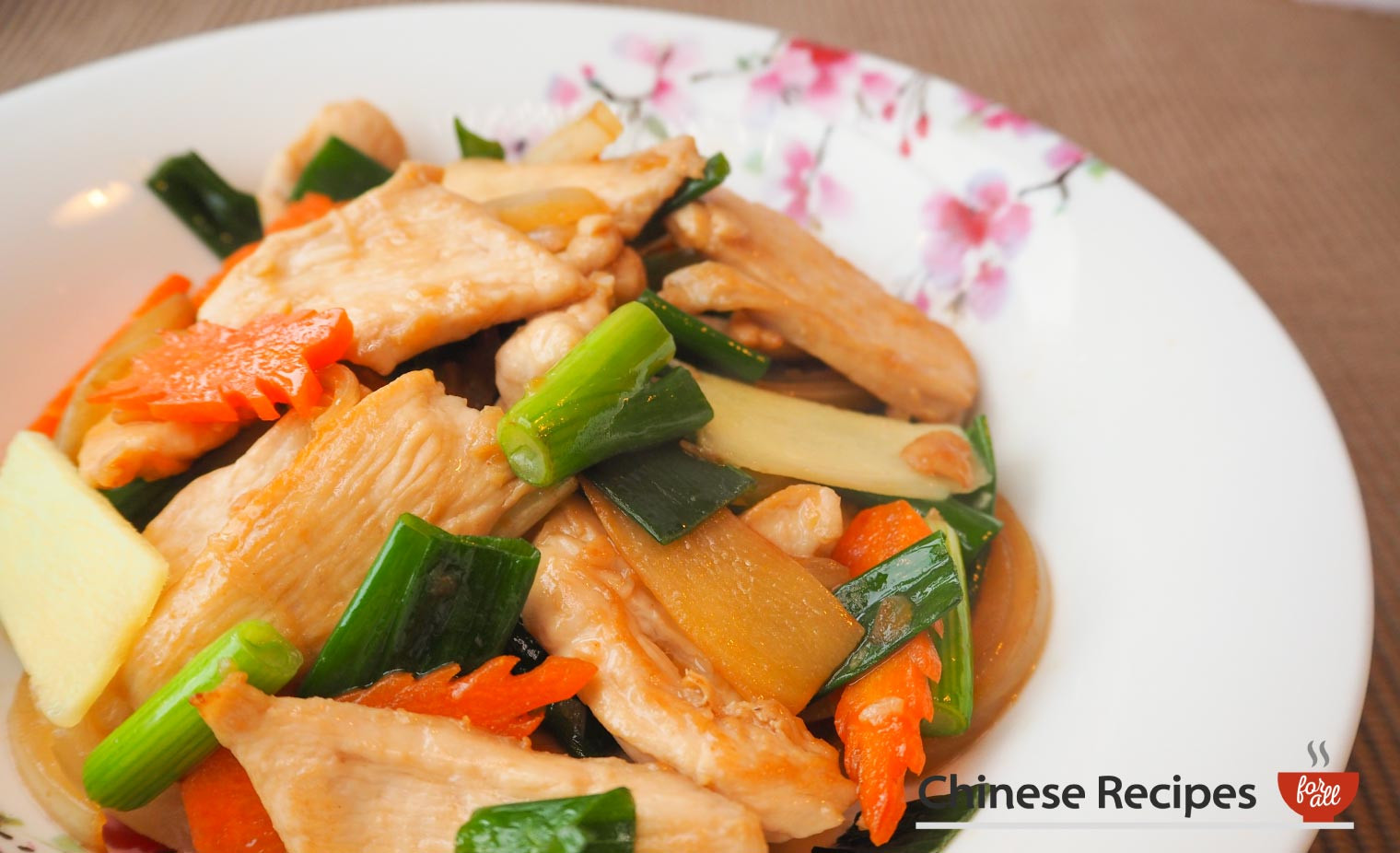 Spring Onion Recipe
 Chicken and Ginger with Spring ion Recipes