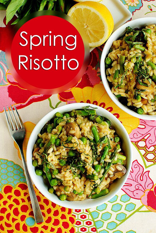 Spring Risotto Recipe
 Lighter Spring Risotto Recipe