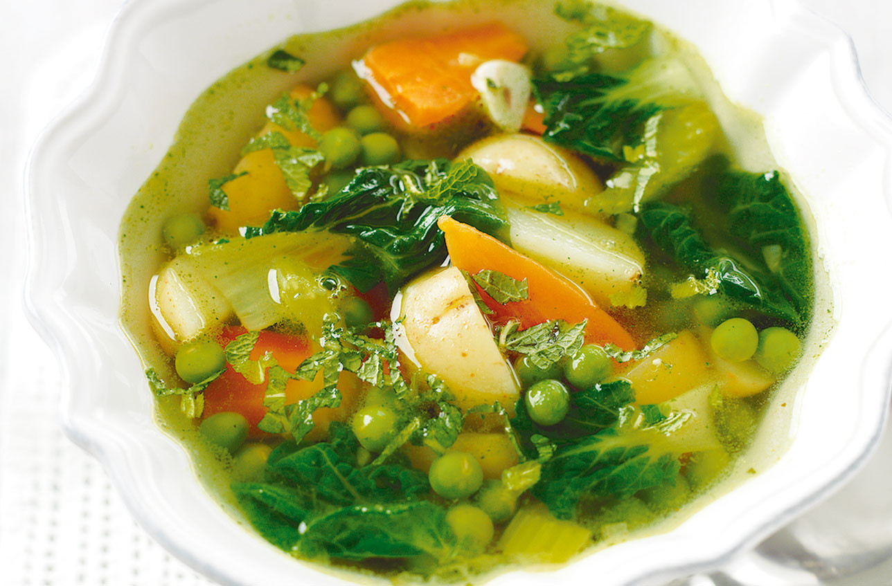 Spring Vegetarian Recipes
 Homemade Spring Ve able Soup Dinner Recipes