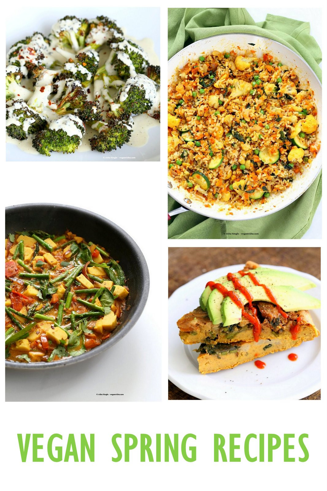 Spring Vegetarian Recipes
 45 Vegan Spring Recipes Vegan Richa
