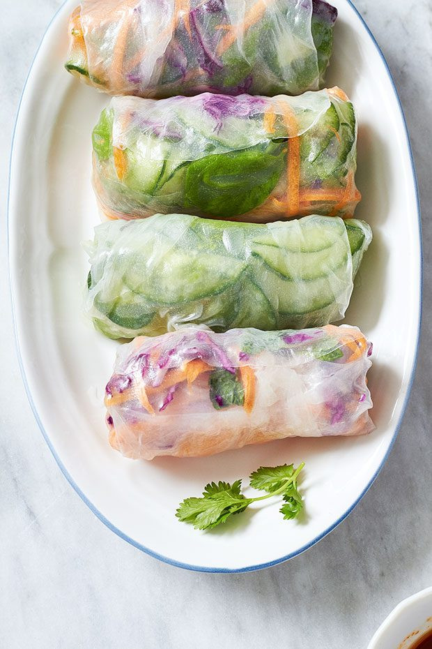 Spring Vegetarian Recipes
 Veggie Spring Rolls Recipe — Eatwell101