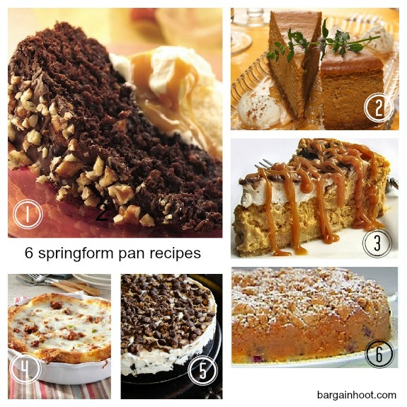 Springform Pan Cake Recipes
 6 Springform pan recipes