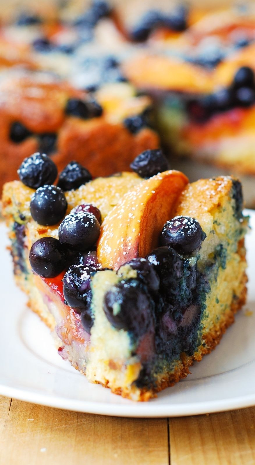Springform Pan Cake Recipes
 Peach and Blueberry Greek Yogurt Cake Made in a