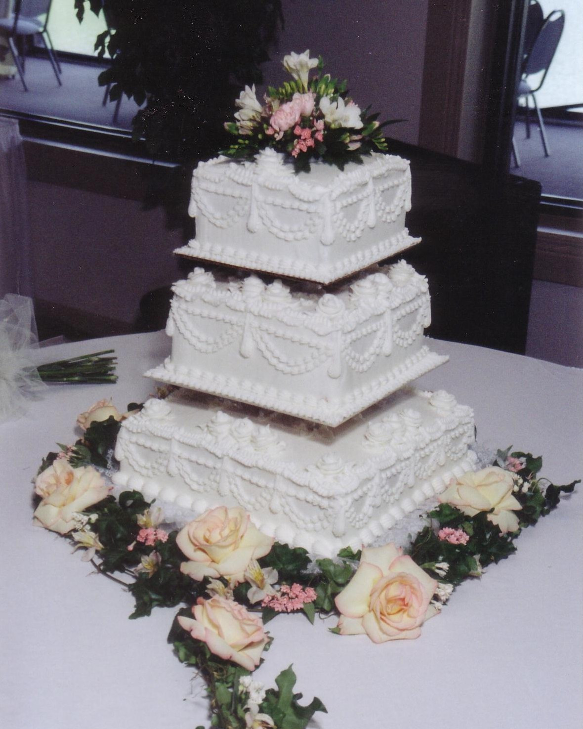 Square Wedding Cakes Pictures
 Square Wedding Cakes Taylor s Bakery