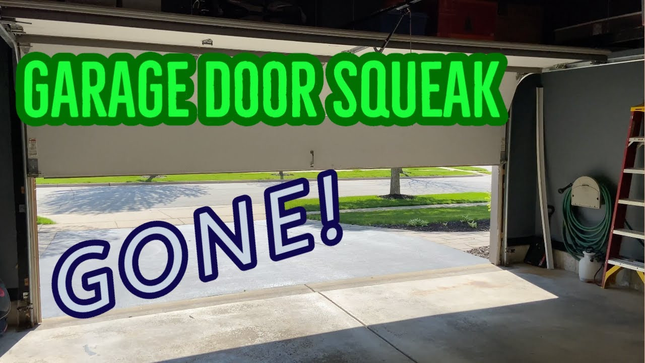 Squeaky Garage Door
 How To Fix Squeaking Garage Door How to Lubricate Noisy