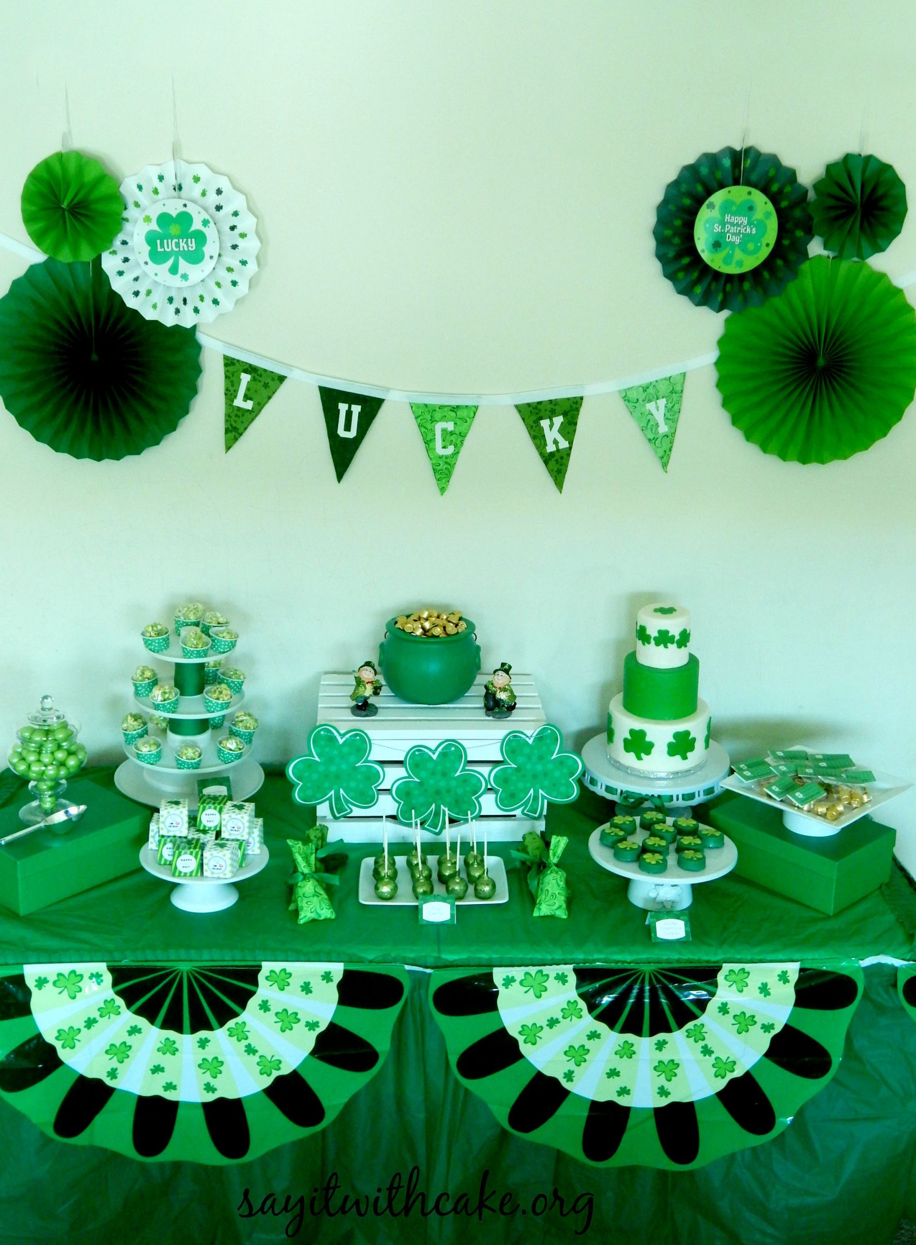 St Patrick Day Party
 St Patrick’s Day Party – Say it With Cake