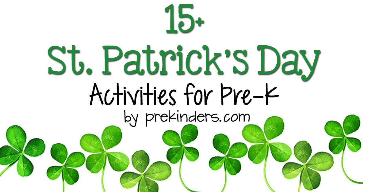 St Patrick's Day Activities For Pre K
 St Patrick s Day PreKinders