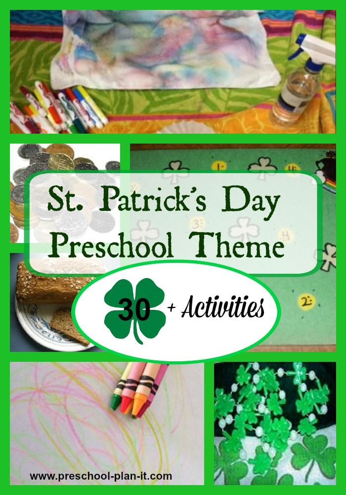 St Patrick's Day Activities For Pre K
 1000 images about St Patrick s Day Preschool Theme on