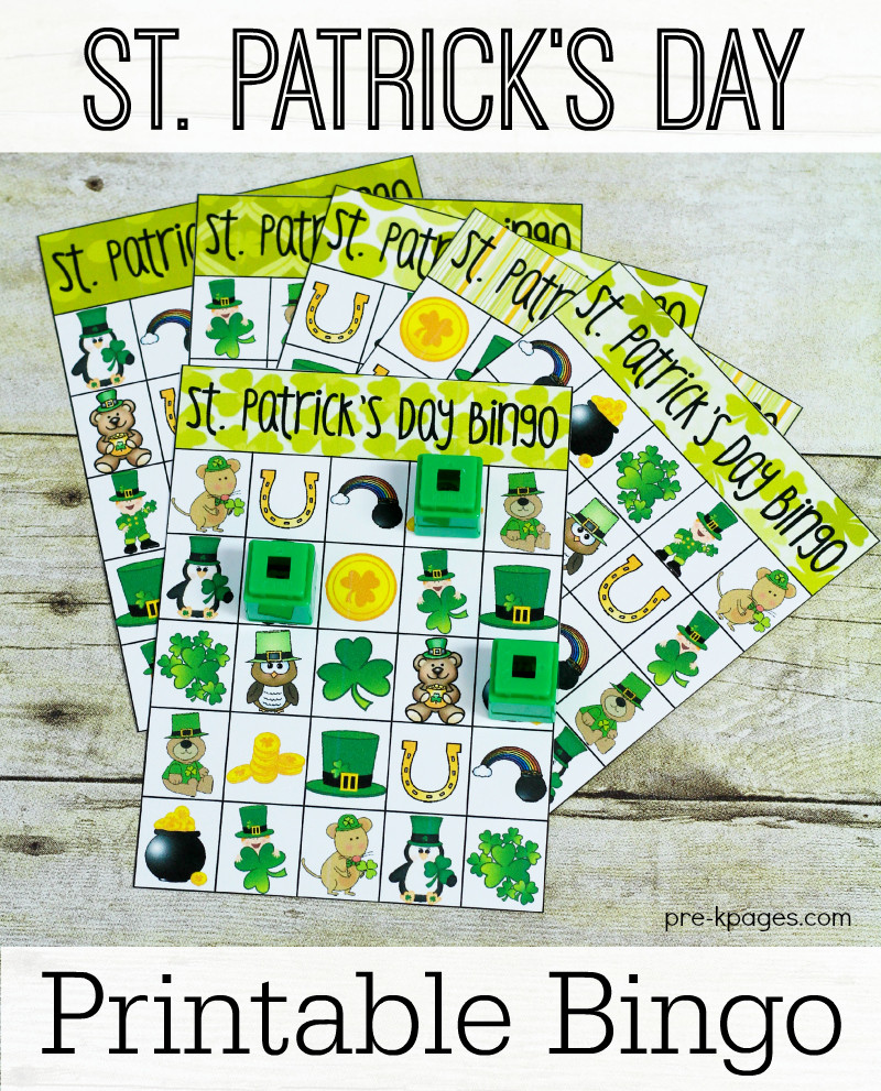 St Patrick's Day Activities For Pre K
 Free St Patrick s Day Printables Eighteen25