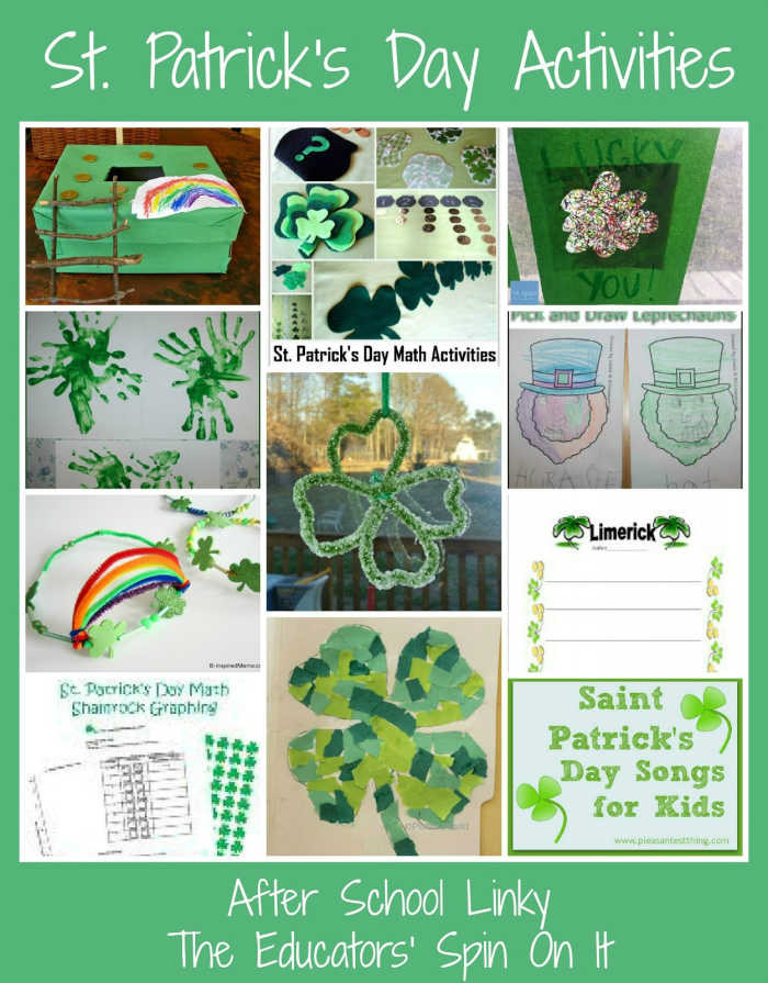 St Patrick's Day Activities For Pre K
 St Patrick s Day Activities for After School Fun with Kids