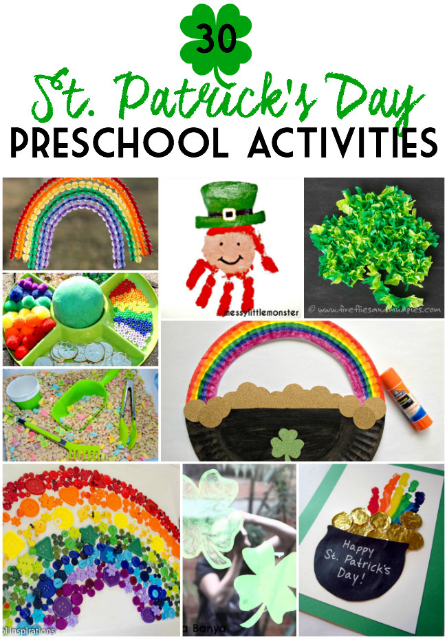 St Patrick's Day Activities For Pre K
 St Patrick s Day Activities for Preschoolers eLeMeNO P Kids