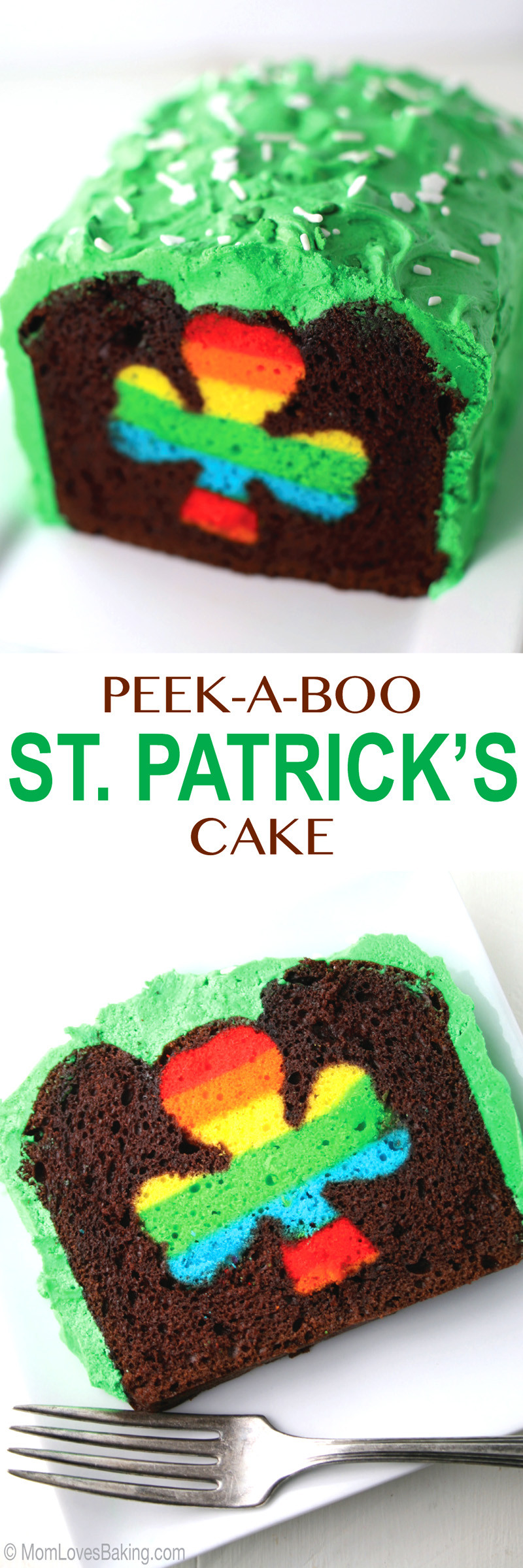 St Patrick's Day Cake Ideas
 Peek A Boo St Patrick s Day Cake Mom Loves Baking
