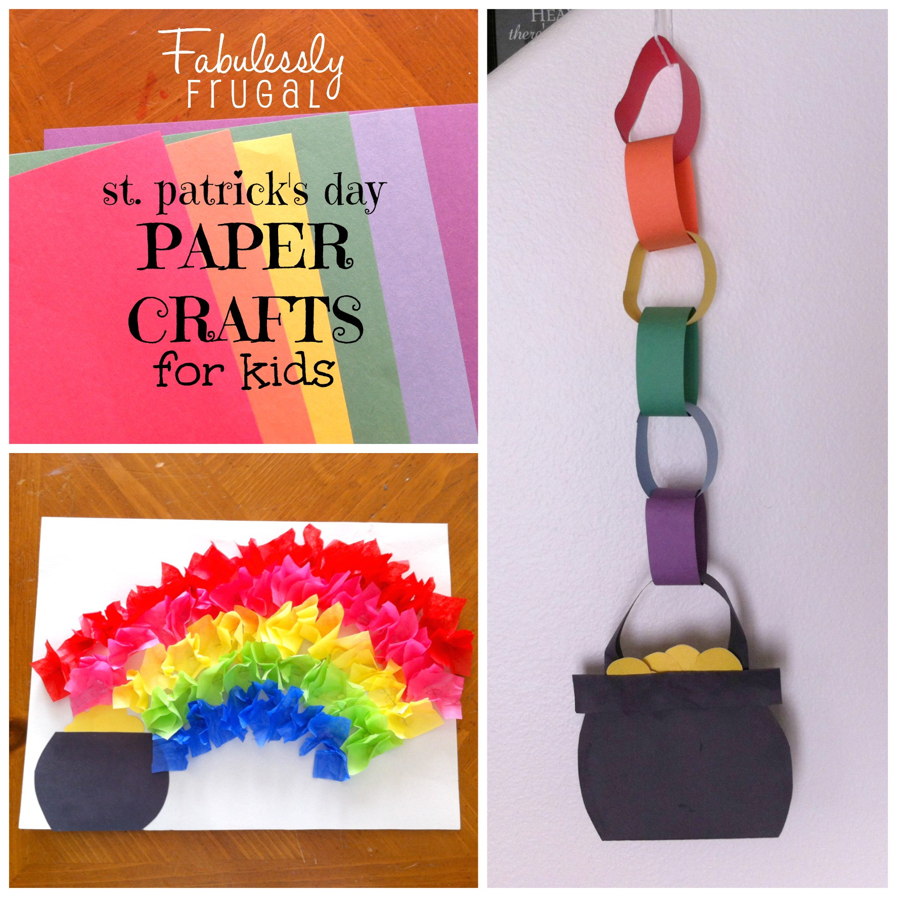 St Patrick's Day Craft Ideas
 St Patrick s Day Paper Crafts for Kids