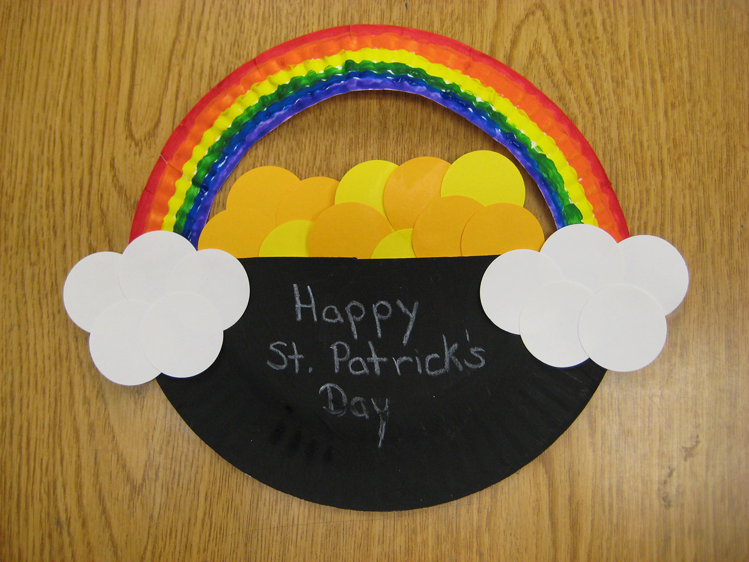 St Patrick's Day Craft Ideas
 Pot o Gold Craft Project