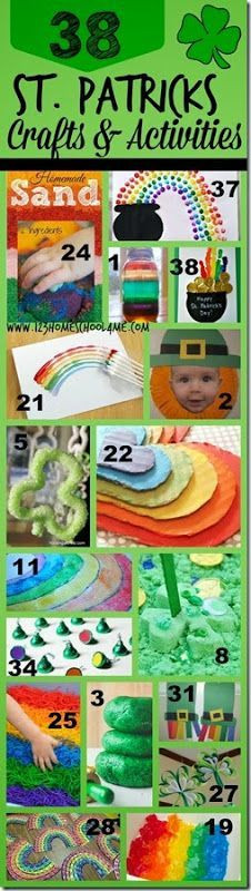 St Patrick's Day Crafts For Elementary Students
 38 St Patricks Day Kids Activities
