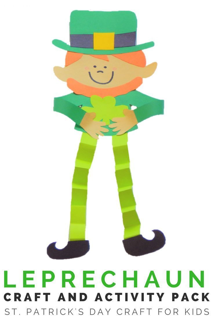 St Patrick's Day Crafts For Elementary Students
 This Leprechaun Craft is the perfect St Patrick s Day
