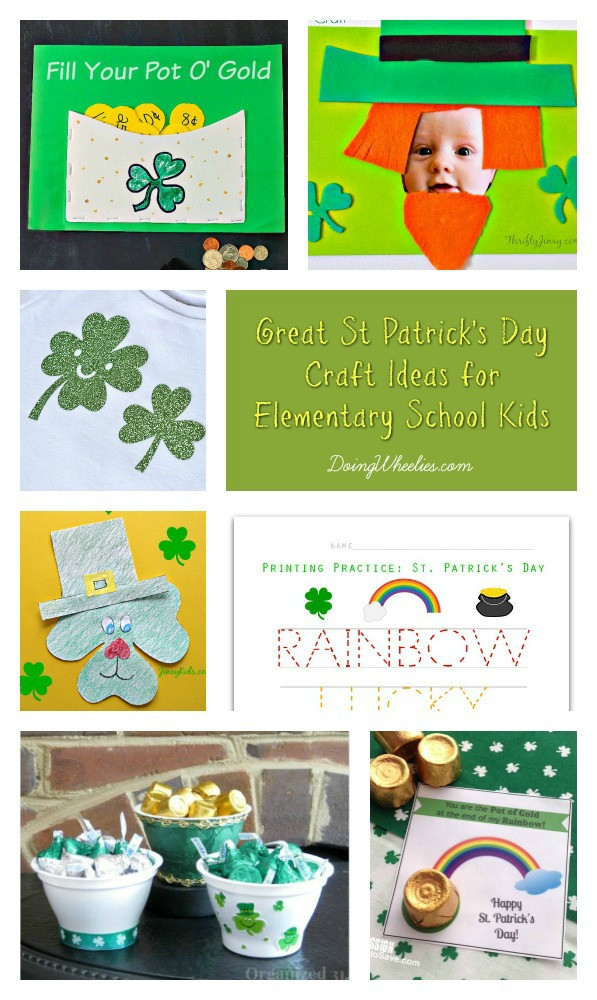 St Patrick's Day Crafts For Elementary Students
 St Patrick s Day Crafts for Elementary Kids Doing Wheelies