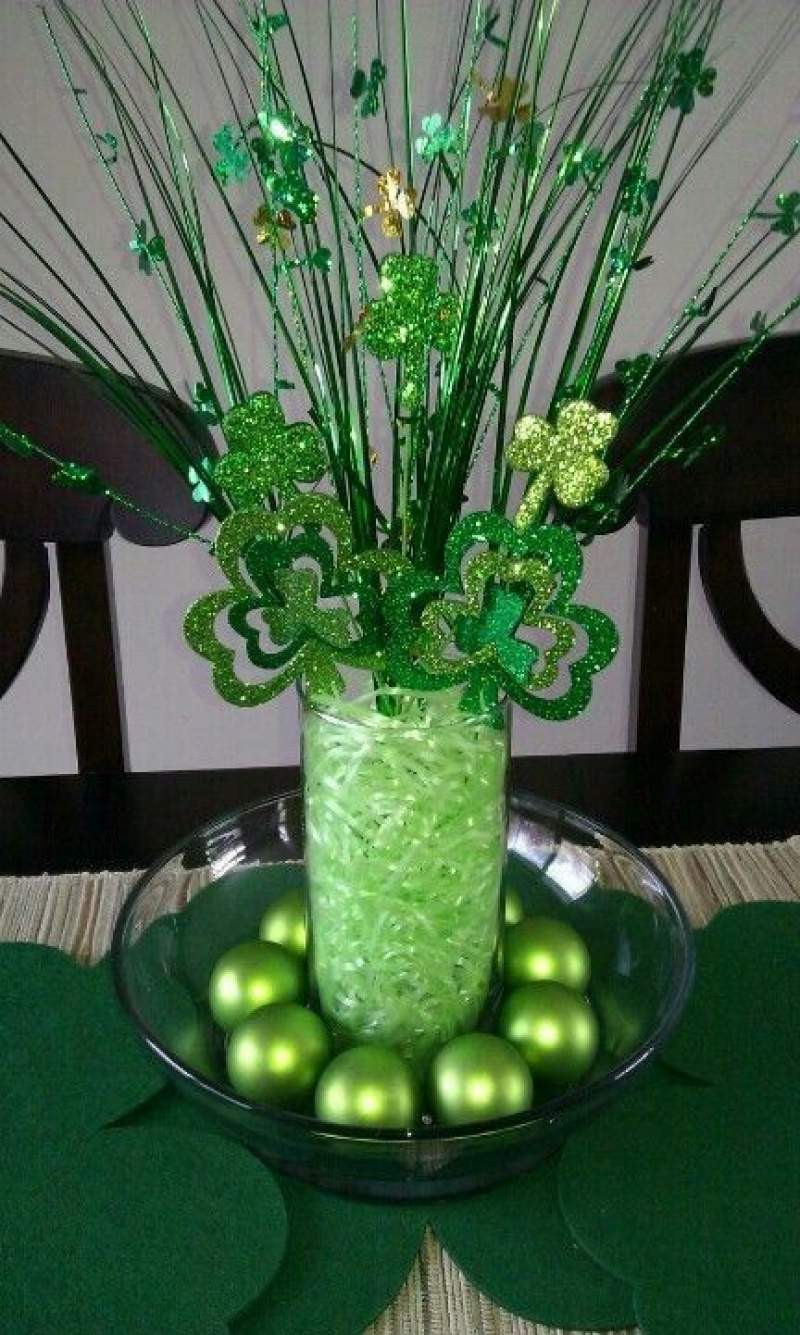 St Patrick's Day Decor
 14 St Patrick s day centerpiece Ideas which are perfect