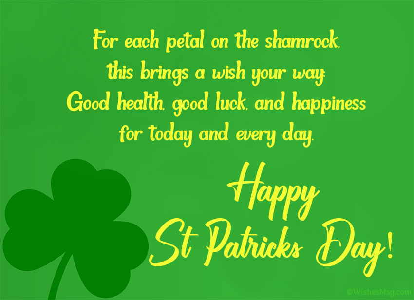 St Patrick's Day Quotes And Sayings
 St Patrick s Day Wishes Messages and Quotes