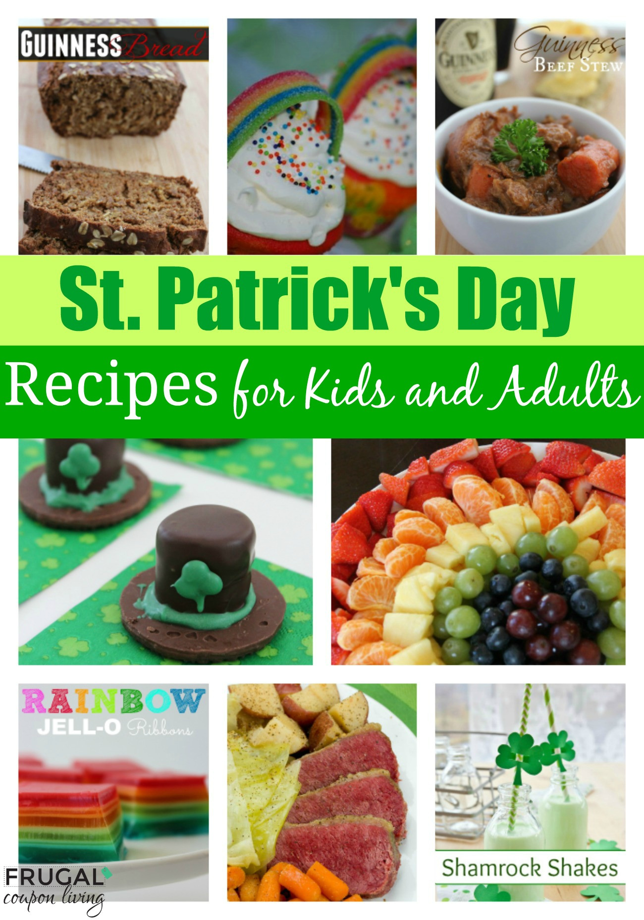 St Patrick'S Day Recipes For Kids
 St Patrick s Day Food Ideas for Kids and Adults