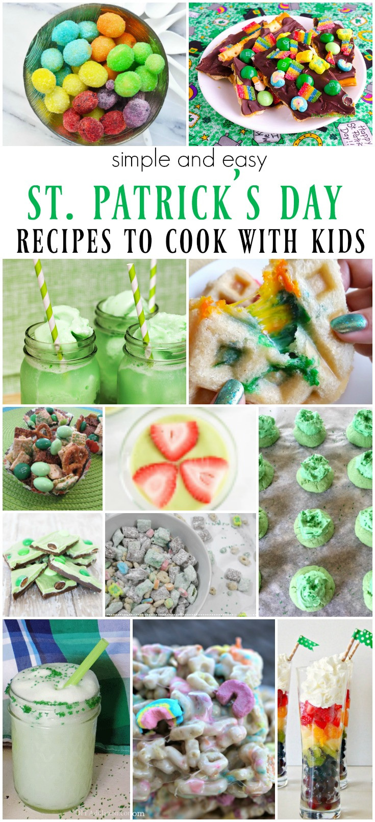 St Patrick'S Day Recipes For Kids
 St Patrick s Day Cooking with Kids Merry Monday Link