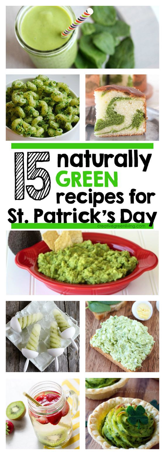 St Patrick'S Day Recipes For Kids
 15 Naturally Green Recipes for St Patrick s Day