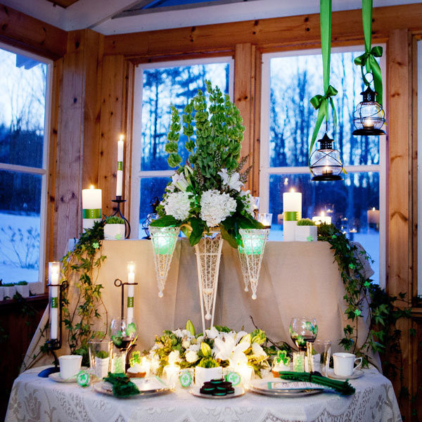 St Patrick's Day Wedding Ideas
 Gorgeous St Patrick s Day Wedding Inspiration