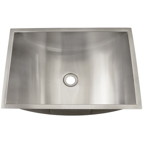 Stainless Steel Bathroom Sinks
 Ticor S730 Undermount Stainless Steel Bathroom Sink