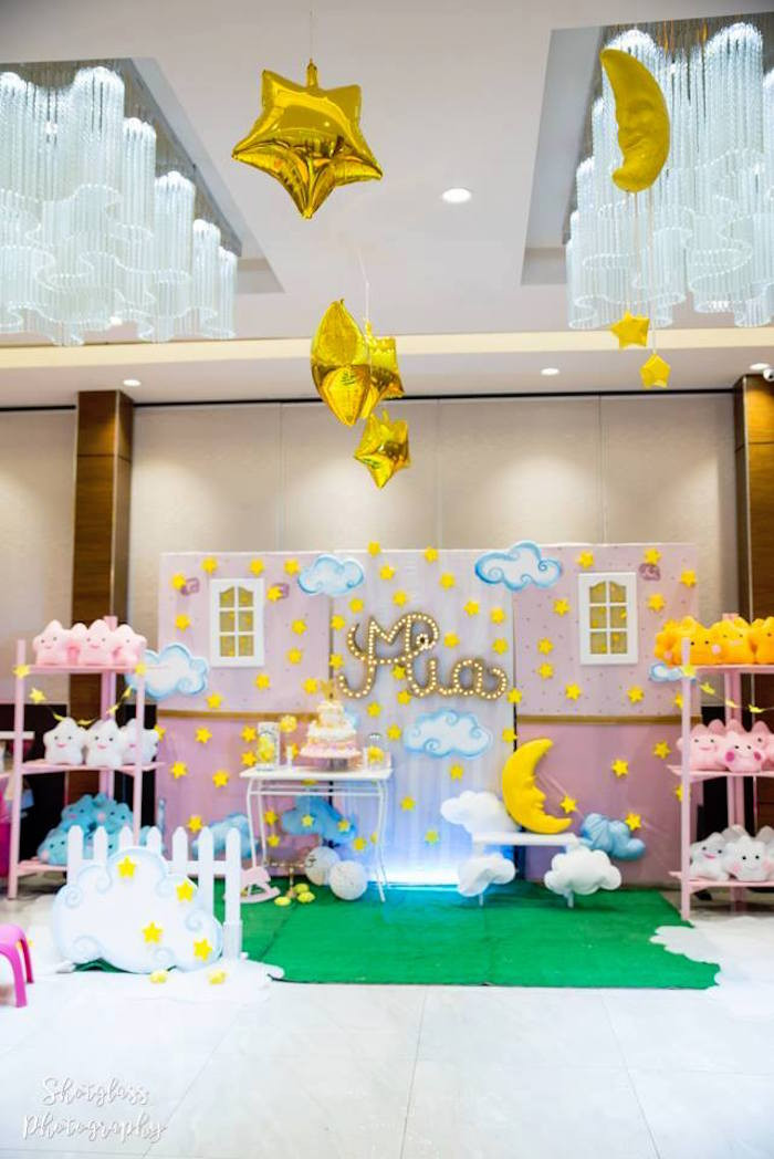 Star Birthday Decorations
 Kara s Party Ideas Dreamy Little Star Birthday Party