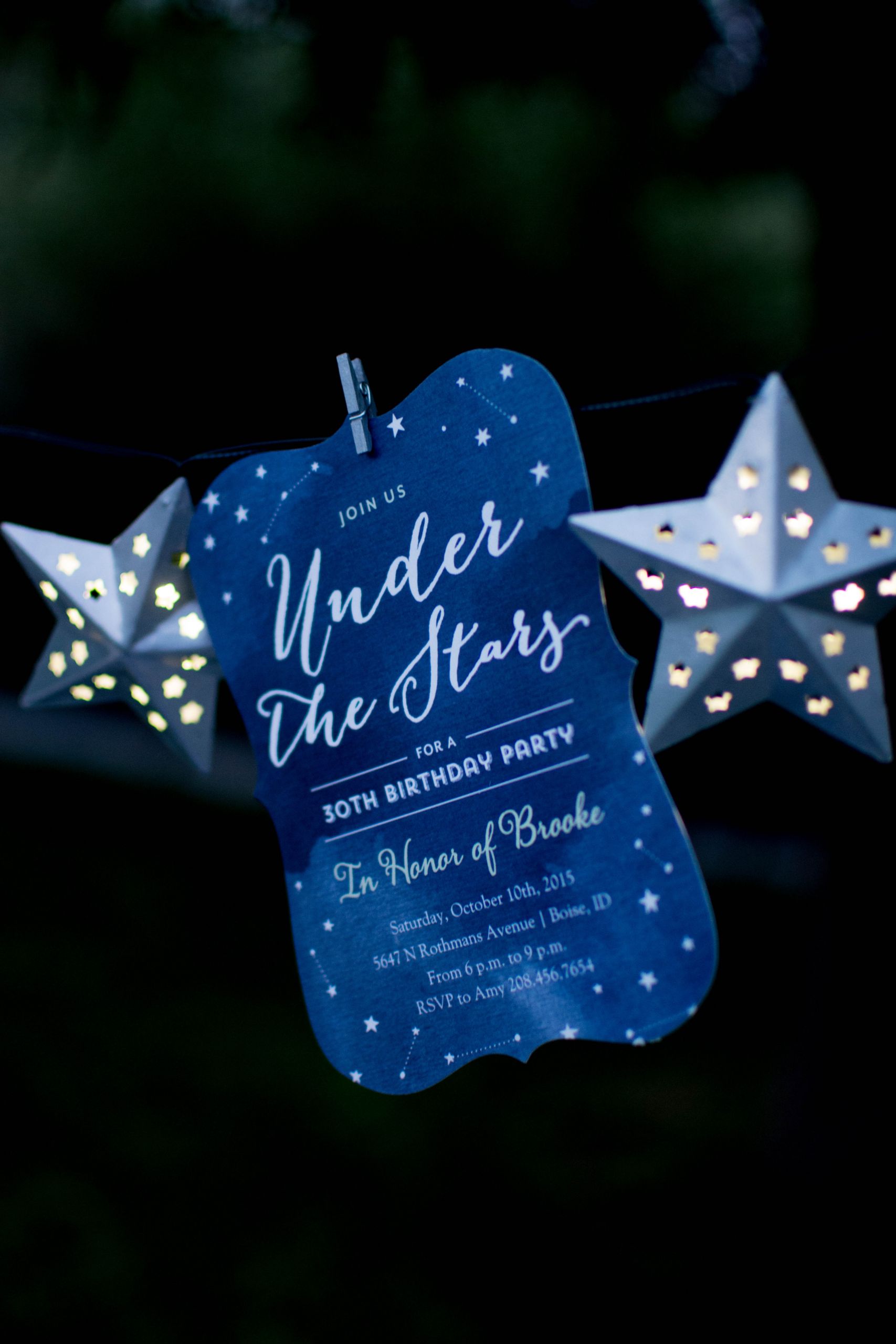 Star Birthday Decorations
 Under the Stars Birthday Celebration TWINKLE TWINKLE